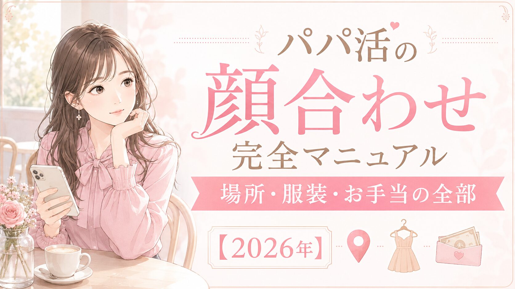 パパ活の顔合わせ完全マニュアル｜場所・服装・お手当の全部【2026年】