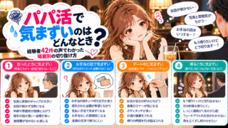 パパ活で気まずいのはどんなとき?経験者42件の声でわかった場面別の切り抜け方